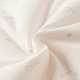 Dave&Bella Toddler Girls Pink/Beige Sweet Cute Print Soft Cozy Cotton Padded Vests