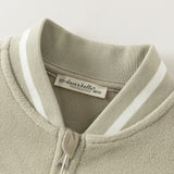 Dave&Bella Kid Boys/Girls Multiple Colors Polar Fleece Comfortable Cozy Simple Jackets