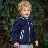 Dave&Bella Kid Boys/Girls Multiple Colors Polar Fleece Comfortable Cozy Simple Jackets