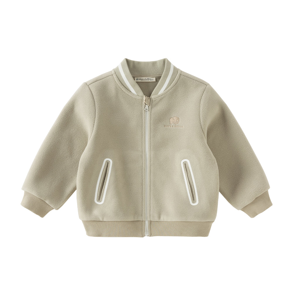 Dave&Bella Kid Boys/Girls Multiple Colors Polar Fleece Comfortable Cozy Simple Jackets