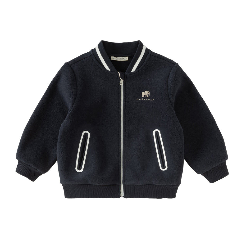 Dave&Bella Kid Boys/Girls Multiple Colors Polar Fleece Comfortable Cozy Simple Jackets