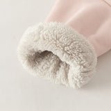 Dave&Bella Toddler Boys/Girls Yellow/Pink Hooded Cute Animal Print Fleece Soft Cozy Jackets