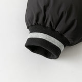 Dave&Bella Toddler Boys Black Classic Hooded Warm Comfortable Puffer Down Jackets