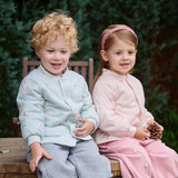 Dave&Bella Toddler Girls/Boys Pink/Blue Cute Print Turtle Outwear Padded Jackets