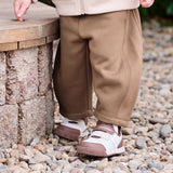 Dave&Bella Kid Boys/Girls Multiple-Colors Fleece-Line Warm Cozy Classic Jogger Pants