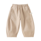 Dave&Bella Kid Boys/Girls Multiple-Colors Fleece-Line Warm Cozy Classic Jogger Pants