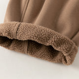 Dave&Bella Kid Boys/Girls Multiple-Colors Fleece-Line Warm Cozy Classic Jogger Pants