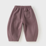 Dave&Bella Kid Boys/Girls Multiple-Colors Fleece-Line Warm Cozy Classic Jogger Pants