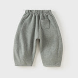 Dave&Bella Kid Boys/Girls Multiple-Colors Fleece-Line Warm Cozy Classic Jogger Pants