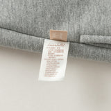 Dave&Bela Toddler Boys Gray Simple Fleece Thickened Warm Cozy Jogger Pants
