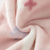 Dave&Bella Toddler Girls Pink Sweet Bow Tie Print Hooded Fleece Soft Cozy Skin-friendly Pajamas