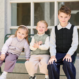 Dave&Bella Toddler Girls/Boys Multiple Colors Classic Simple Warm Comfortable Down Vests