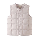 Dave&Bella Toddler Girls/Boys Multiple Colors Classic Simple Warm Comfortable Down Vests