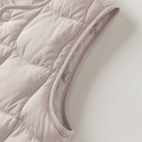 Dave&Bella Toddler Girls/Boys Multiple Colors Classic Simple Warm Comfortable Down Vests