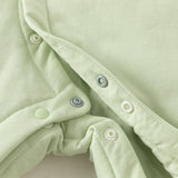 Dave&Bella Baby Girls/Boys Pink/Green Cute Print Warm Cozy Cotton Puffer Padded Rompers