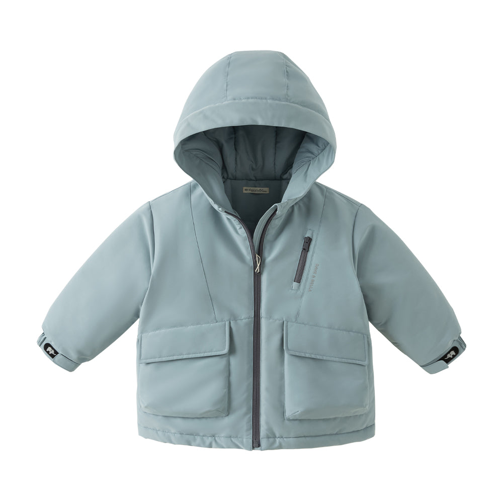 Dave&Bella Toddler Girls/Boys Multiple Colors Hooded Warm Soft Padded Puffer Jackets