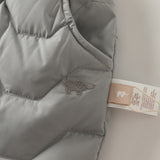 Dave&Bella Toddler Boys/Girls Light Grey/Dark Grey/Pink Windproof Thickened Warm Jogger Down Pants