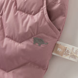 Dave&Bella Toddler Boys/Girls Light Grey/Dark Grey/Pink Windproof Thickened Warm Jogger Down Pants