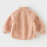Dave&Bella Toddler Girls/Boys Multiple Colors Turtle Sherpa Padded Warm Jackets