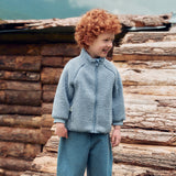 Dave&Bella Toddler Girls/Boys Multiple Colors Turtle Sherpa Padded Warm Jackets