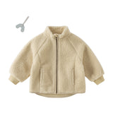 Dave&Bella Toddler Girls/Boys Multiple Colors Turtle Sherpa Padded Warm Jackets
