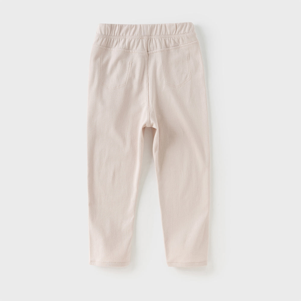 Dave&Bella Kids Girls Pink Casual Slim Leggings