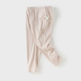 Dave&Bella Kids Girls Pink Casual Slim Leggings