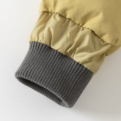 Dave&Bella Kids Girls/Boys Winter Outdoor Waterproof Fur-trimed Hooded Cozy Down Coats