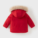 Dave&Bella Kids Girls/Boys Winter Outdoor Waterproof Hooded Cozy Down Coats