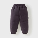 Dave&Bella Kids Boys/Girls Winter Multi-colors Warm Outdoor Windproof Down Pants