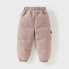 Dave&Bella Kids Boys/Girls Winter Warm Outdoor Windproof Down Pants
