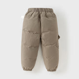 Dave&Bella Kids Boys/Girls Winter Multi-colors Warm Outdoor Windproof Down Pants