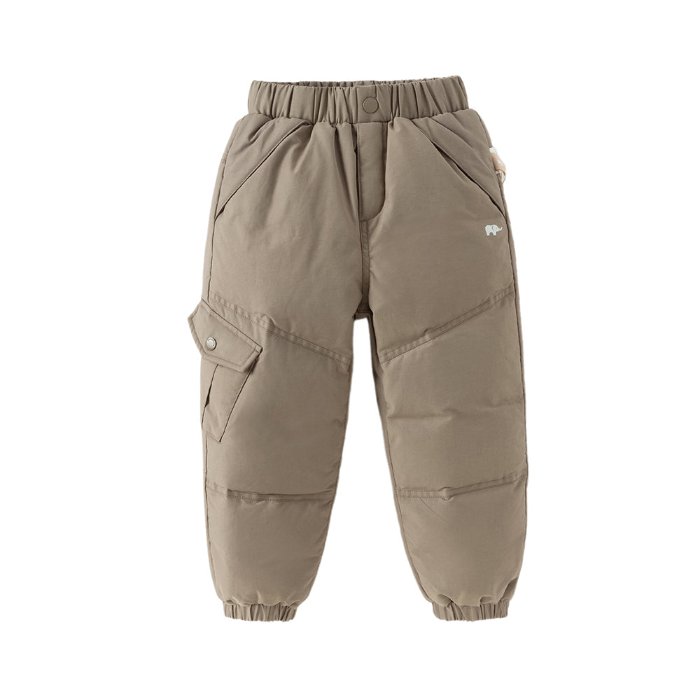 Dave&Bella Kids Boys/Girls Winter Multi-colors Warm Outdoor Windproof Down Pants