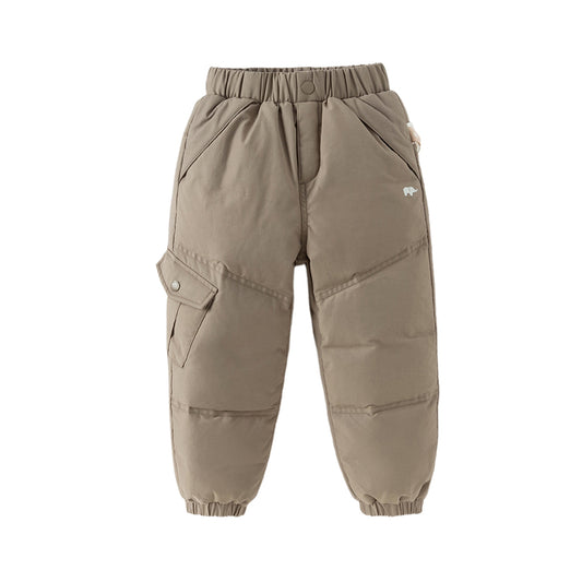 Dave&Bella Kids Boys/Girls Winter Warm Outdoor Windproof Down Pants