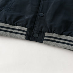 Dave&Bella Kid Girls/Boys Pink/Navy Turtle Simple Versatile Hooded Jackets