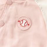 Dave&Bella Kid Girls/Boys Pink/Navy Turtle Simple Versatile Hooded Jackets