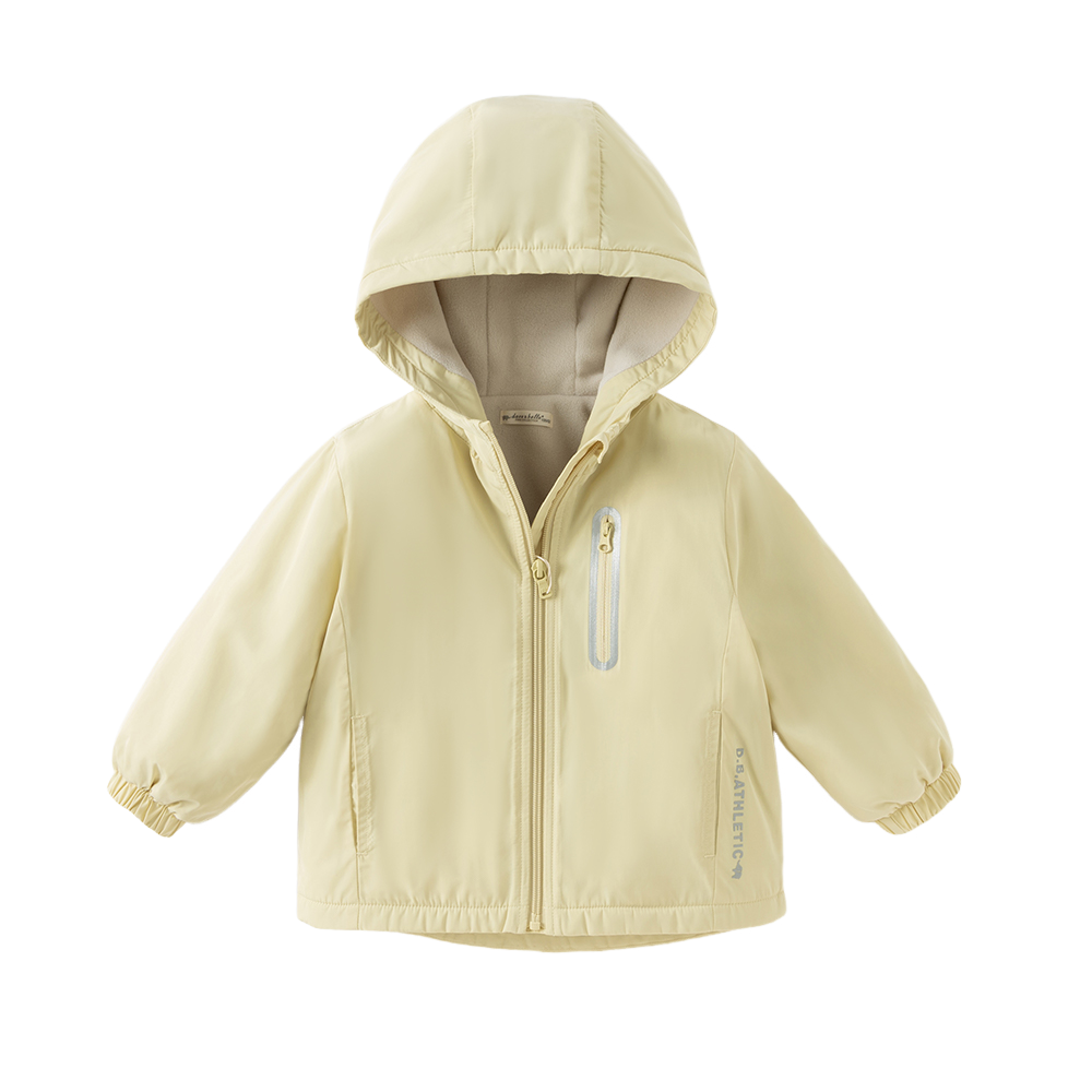 Dave&Bella Kids Girls/Boys Autumn Multi-color Outdoor Hooded Coat