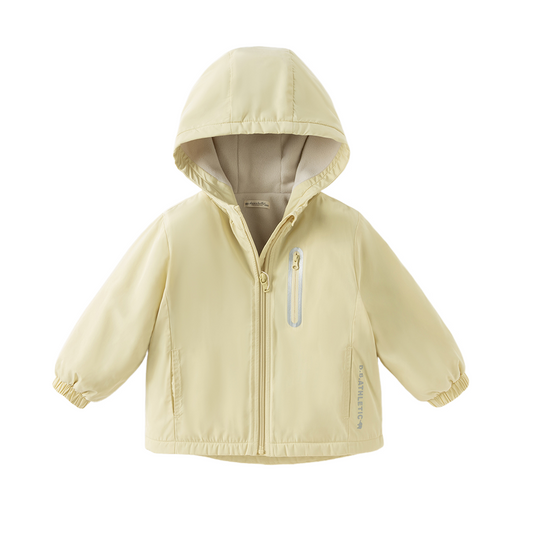 Dave&Bella Kids Girls/Boys Autumn Multi-color Outdoor Hooded Coat