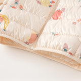 Dave&Bella Toddler Girls/Boys Winter Multi-color&print Outdoor Windproof Cozy Down Coats