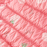 Dave&Bella Toddler Girls/Boys Winter Multi-color&print Outdoor Windproof Cozy Down Coats