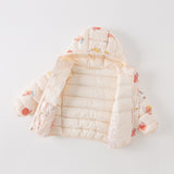Dave&Bella Toddler Girls/Boys Winter Multi-color&print Outdoor Windproof Cozy Down Coats