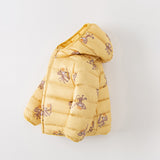 Dave&Bella Toddler Girls/Boys Winter Multi-color&print Outdoor Windproof Cozy Down Coats