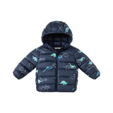 Dave&Bella Toddler Girls/Boys Winter Multi-color&print Outdoor Windproof Cozy Down Coats