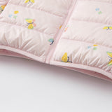 Dave&Bella Toddler Girls/Boys Winter Multi-color&print Outdoor Windproof Cozy Down Coats