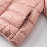 Dave&Bella Toddler Girls/Boys Winter Multi-color&print Outdoor Windproof Cozy Down Coats