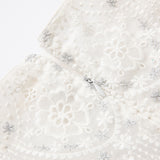 Dave&Bella Kid Girls Summer Elegant Beige Embroidered Luxury Couture Tulle Dress