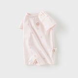 Dave&Bella Baby Girls/Boys Summer Playful Prints Comfortable Cotton Indoor Rompers