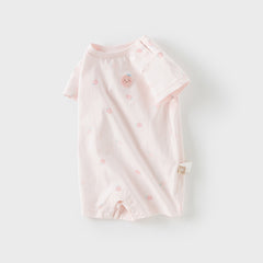 Dave&Bella Baby Girls/Boys Summer Playul Prints Comfotable Cotton Indoor Rompers