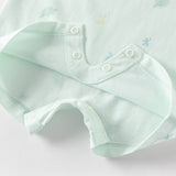 Dave&Bella Baby Girls/Boys Summer Playful Prints Comfortable Cotton Indoor Rompers
