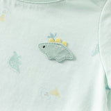 Dave&Bella Baby Girls/Boys Summer Playful Prints Comfortable Cotton Indoor Rompers